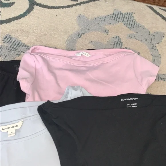 9 top bundle assorted sizes and colors some have not been worn 9 for 25 - Picture 4 of 16